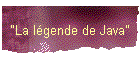 "La l�gende de Java"