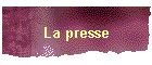 La presse